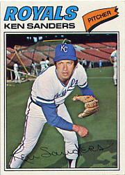 1977 Topps Baseball Cards      171     Ken Sanders